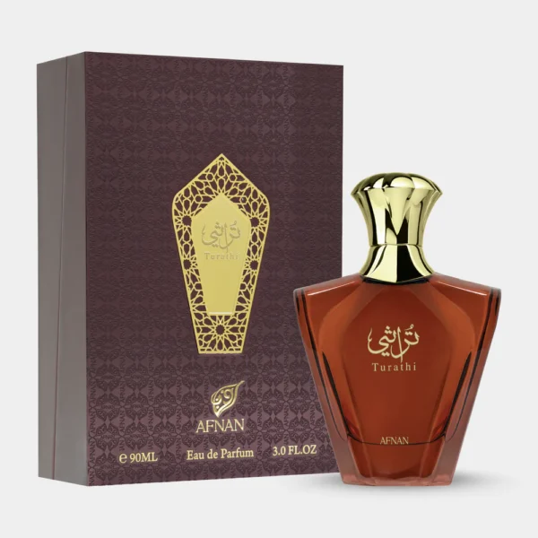 Afnan Turathi Brown EDP for Men - Image 2