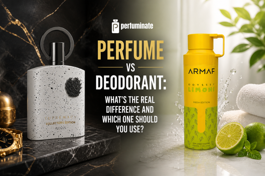 Perfume vs Deodorant