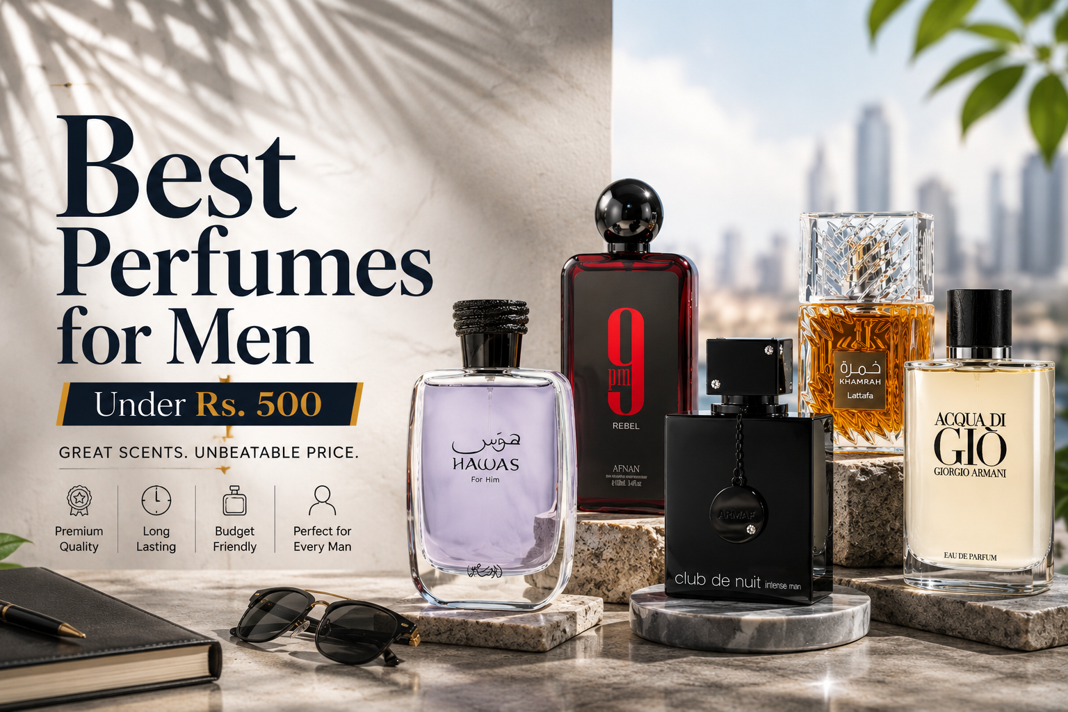 Best Perfumes for Men Under Rs. 500