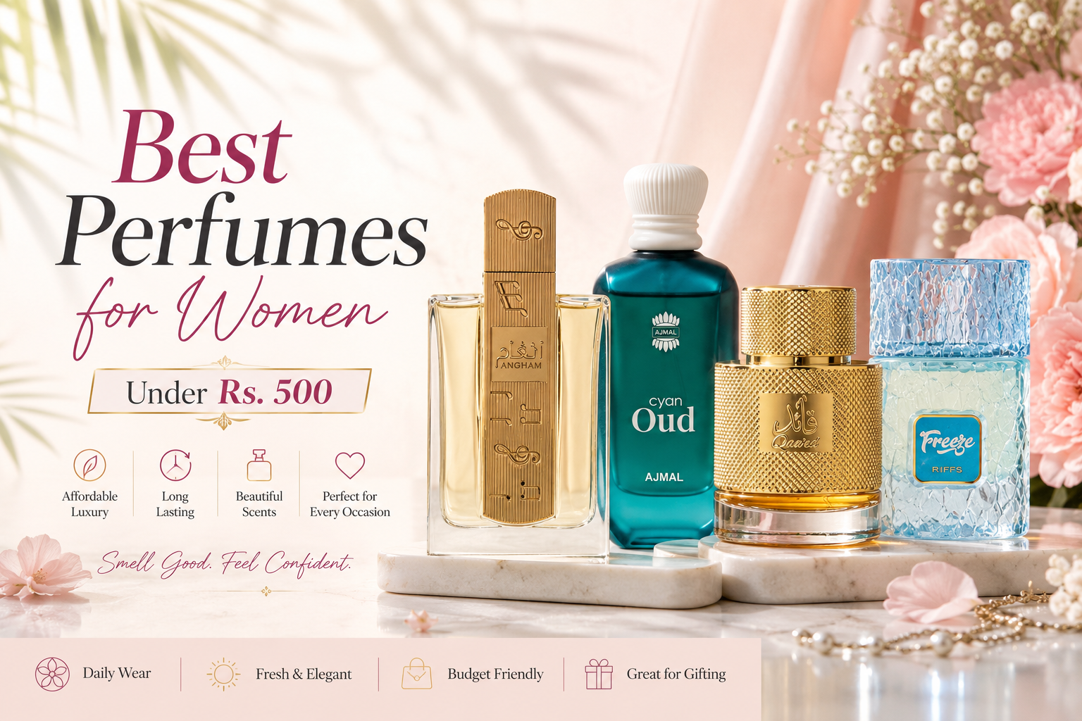 Best Perfumes for Women Under Rs. 500