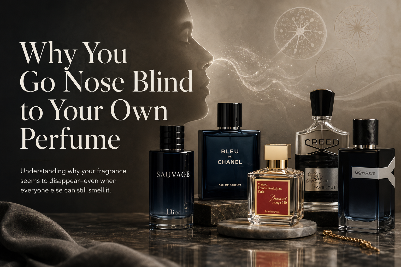 Why You Go Nose Blind to Your Own Perfume