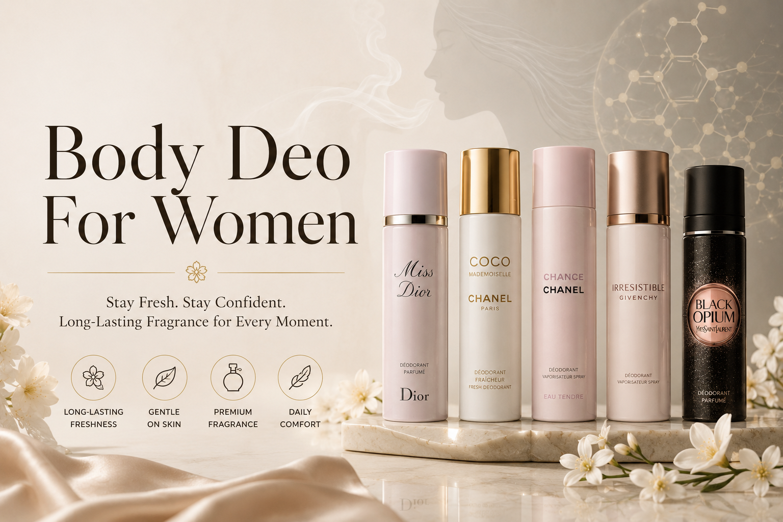 Body deo for women