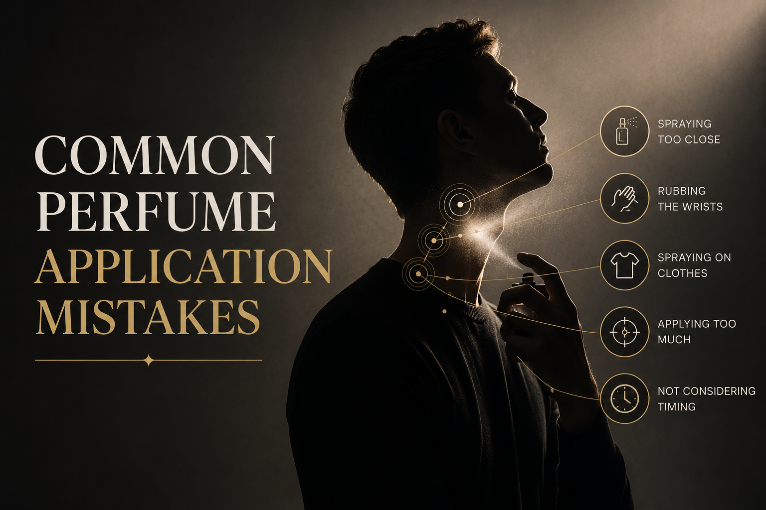 Common Perfume Application Mistakes