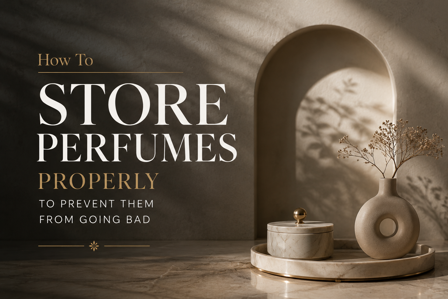 How To Store Perfumes Properly