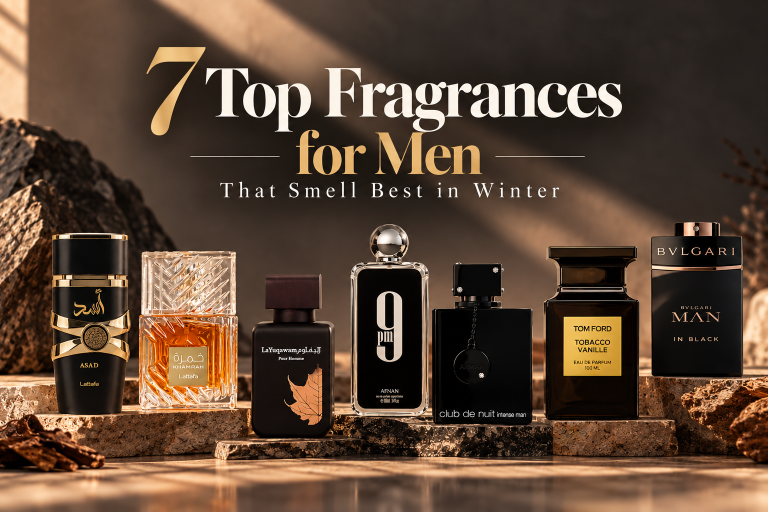 7 Top Fragrances for Men That Smell Best in Winter