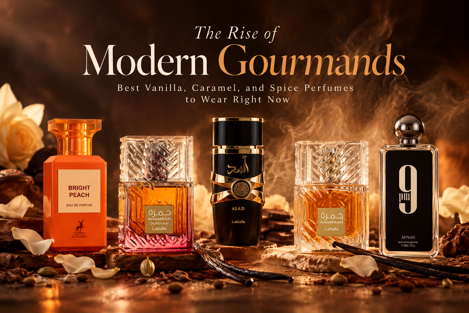 The Rise of Modern Gourmands: Best Vanilla, Caramel, and Spice Perfumes to Wear Right Now
