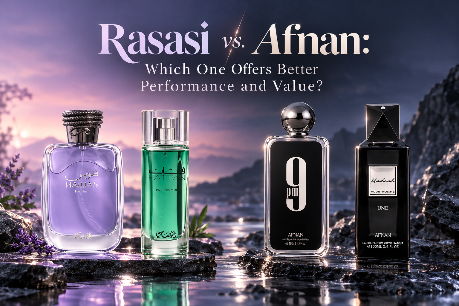 Rasasi vs. Afnan: Which One Offers Better Performance and Value?